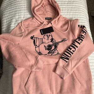 True Religion Blush Men’s Hoodie with Graphic